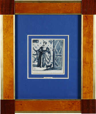 Кустодиев Борис Михайлович. Купчиха с зеркалом